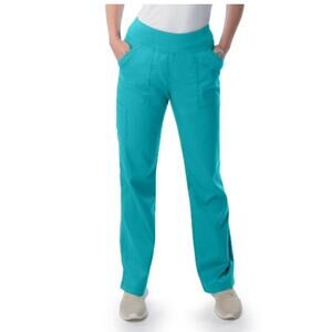 Landau ProFlex Medium Scrub Pants Modern Fit 2043 BTPR Teal